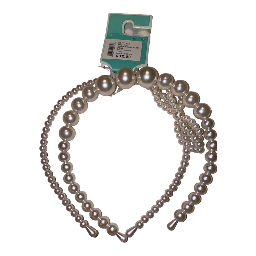 Copper key Pearl Hair accessories 2 pack.